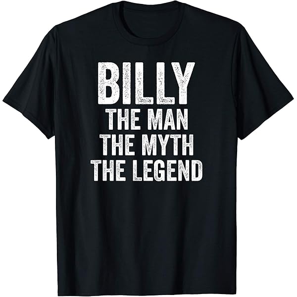 Amazon.com: Billy T-shirt for Billy : Clothing, Shoes & Jewelry